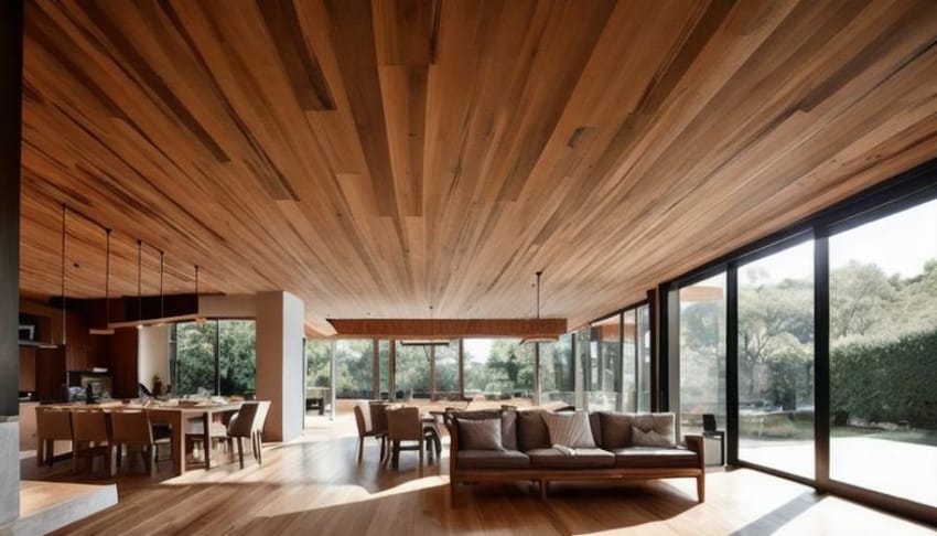 提升家居裝飾的5種現代木質假天花板設計