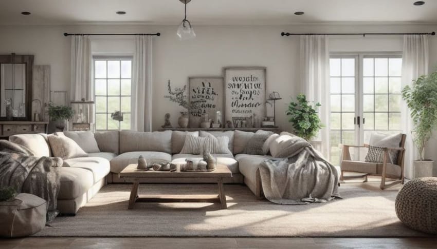現代農舍客廳裝潢:打造舒適溫馨的室內環境,讓您倍感回家之樂