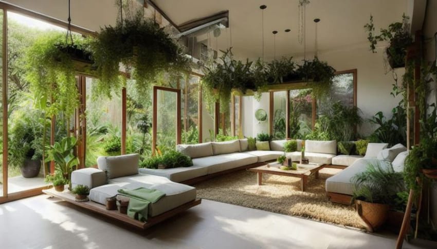 室內家庭花園裝飾的5個綠色革命點子