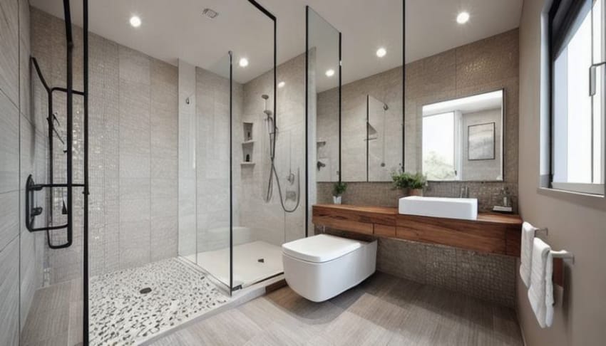讓您的小都市浴室瓷磚獨具一格的6個創意設計點子