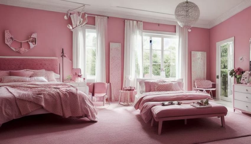 7個粉色臥室設計點子,顯示它適合男女