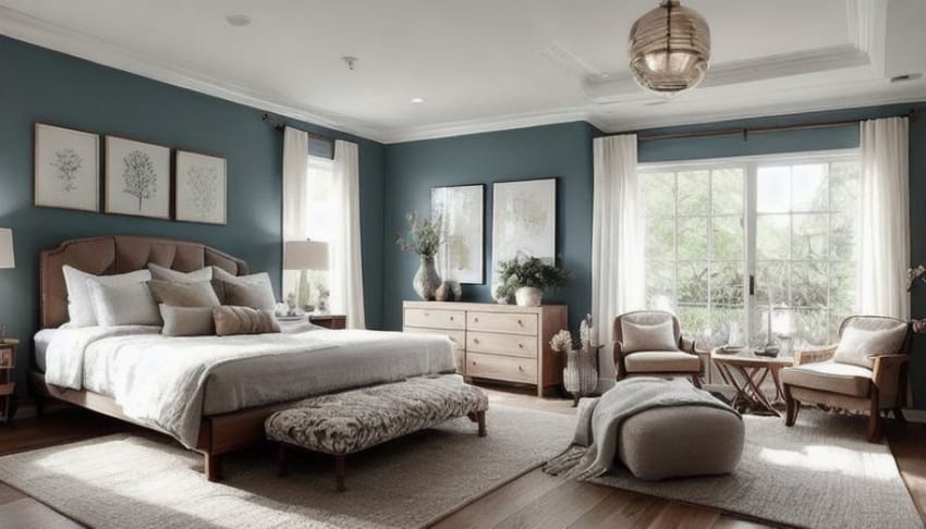 打造讓你更想待在家的主臥室色彩方案